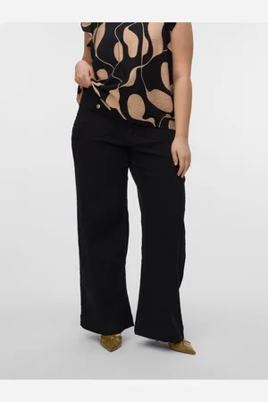 VERO MODA Vmckayla Wysoki Stan Krój Wide Leg Jeans