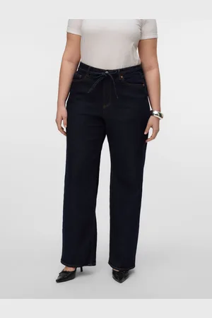 VERO MODA Vmctessa Wysoki Stan Krój Wide Leg Jeans