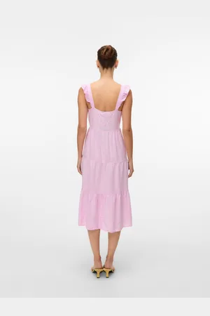 VERO MODA Vmlinn Sukienka Midi