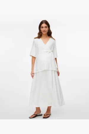 Mama;licious Wysoka Talia Spódnica Midi