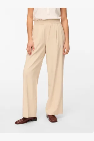 VERO MODA Vmcarmen Wysoka Talia Spodnie