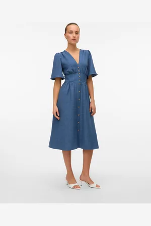 VERO MODA Vmmelaney Sukienka Midi
