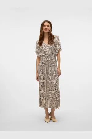 VERO MODA Vmmenny Długa Sukienka