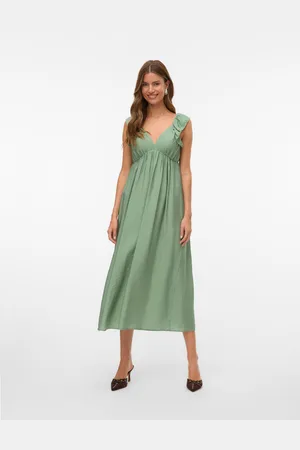 VERO MODA Vmjosie Długa Sukienka