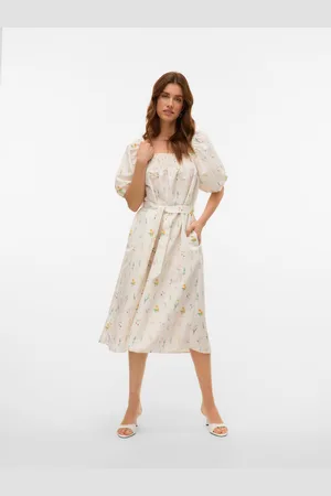 VERO MODA Vmnicola Długa Sukienka