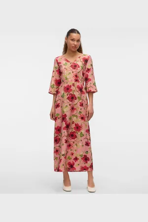 VERO MODA Vmjosie Długa Sukienka