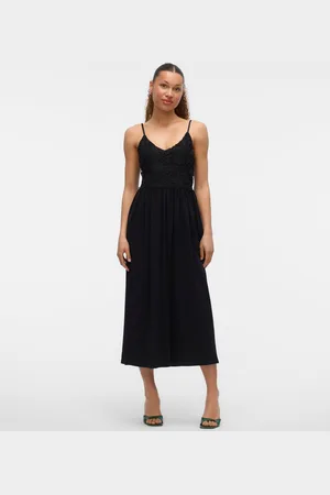 VERO MODA Vmpanna Długa Sukienka