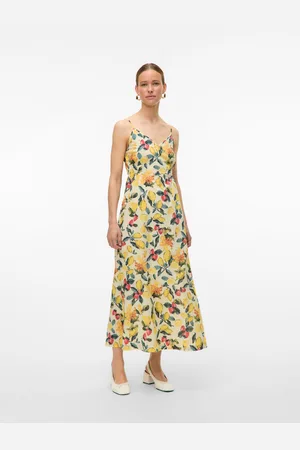 VERO MODA Vmlemony Długa Sukienka