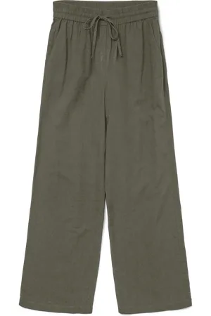 VERO MODA Vmcaia Średnia Talia Spodnie