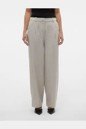 VERO MODA Vmcassidy Średnia Talia Spodnie