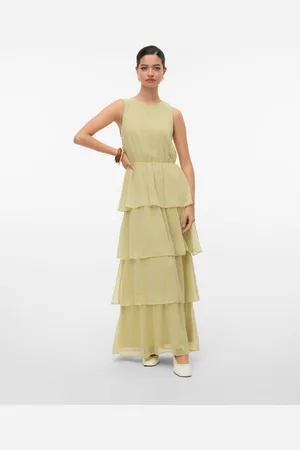 VERO MODA Vmmelisa Długa Sukienka