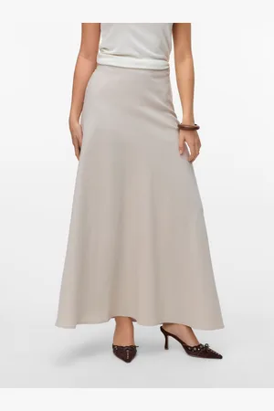 VERO MODA Vmjessica Wysoka Talia Długa Spódnica