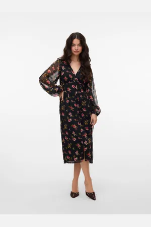 VERO MODA Vmsmilla Sukienka Midi