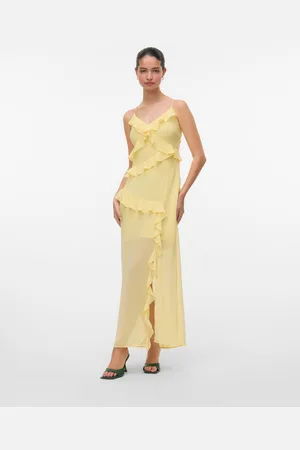 VERO MODA Vmamina Długa Sukienka