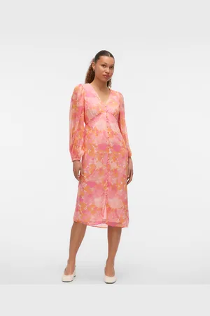 VERO MODA Vmsmilla Sukienka Midi