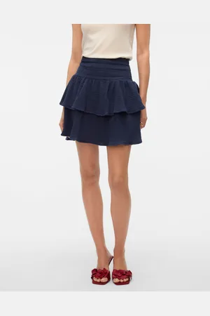 VERO MODA Vmnatali Wysoka Talia Krótka Spódnica