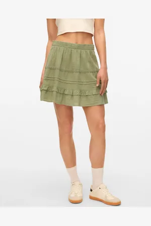 VERO MODA Vmpretty Średnia Talia Krótka Spódnica