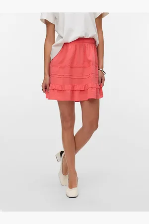 VERO MODA Vmpretty Średnia Talia Krótka Spódnica