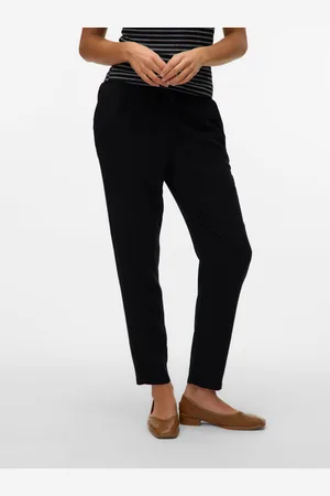 VERO MODA Vmjesmilo Średnia Talia Spodnie
