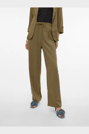 VERO MODA Vmjesmilo Średnia Talia Spodnie