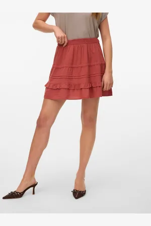 VERO MODA Vmpretty Średnia Talia Krótka Spódnica