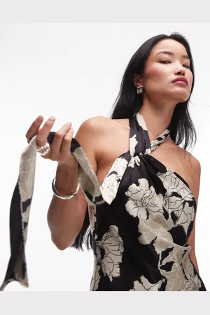 Topshop Tie Neck Halter