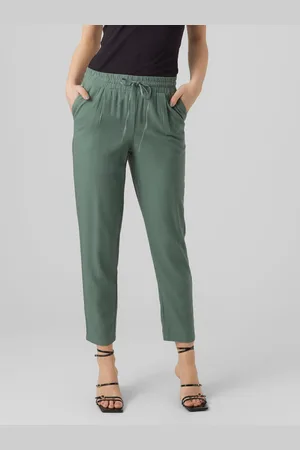 VERO MODA Vmjesmilo Średnia Talia Spodnie
