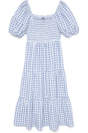 VERO MODA Vmcarrie Długa Sukienka