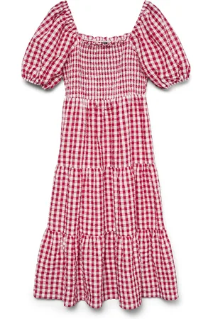 VERO MODA Vmcarrie Długa Sukienka