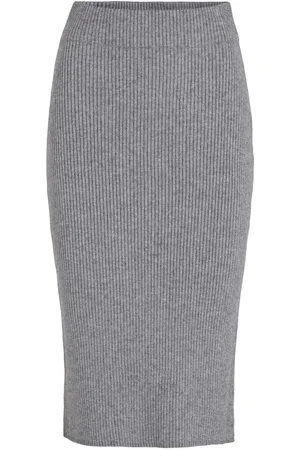 VILA Knitted Pencil Skirt