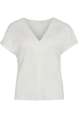 VILA Viellette V-neck Short Sleeved Top