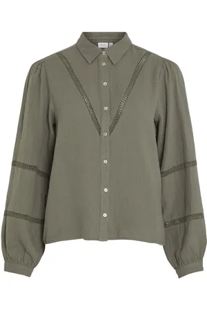VILA Lace Detailed Shirt
