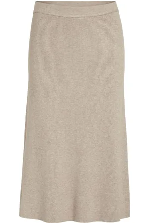 VILA Vicomfy Knit Midi Skirt