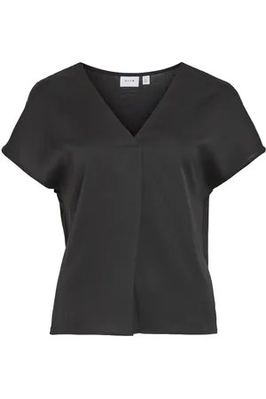 VILA Viellette V-neck Short Sleeved Top