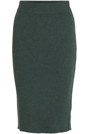 VILA Knitted Pencil Skirt