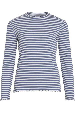 VILA Vithessa Ribbed Long Sleeved Top