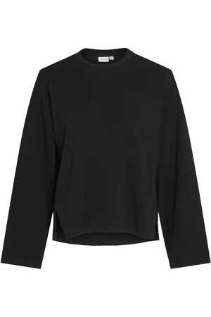 VILA Okrągły Dekolt Bluza Sportowa