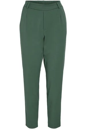 VILA Vivarone Slim Fit High Waisted Trousers