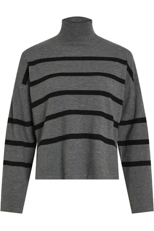 VILA Półgolf Sweter Z Dzianiny