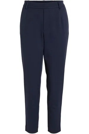 VILA Vivarone Slim Fit High Waisted Trousers
