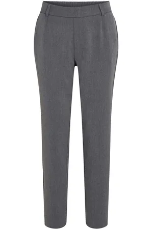 VILA Vivarone Slim Fit High Waisted Trousers