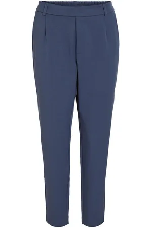 VILA Vivarone Slim Fit High Waisted Trousers