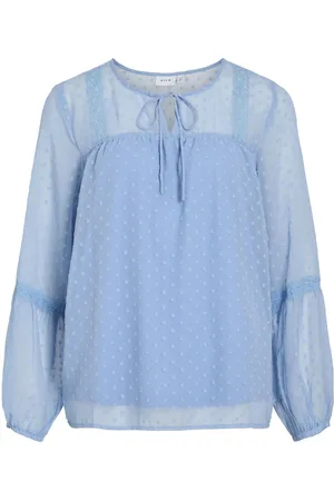 VILA Viedee Detailed Long Sleeved Blouse