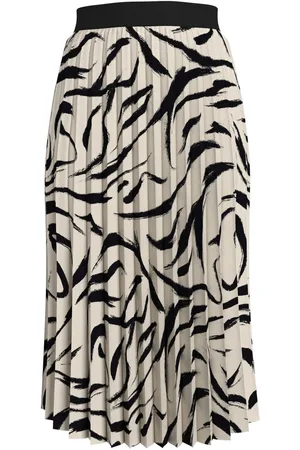 VILA Vinitban Pleated Midi Skirt