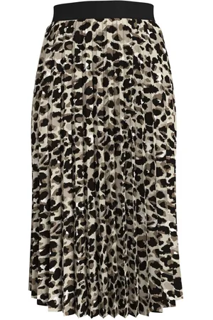 VILA Vinitban Pleated Midi Skirt