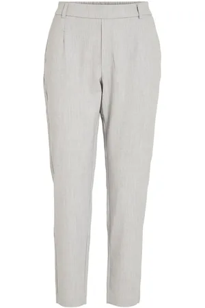 VILA Vivarone Slim Fit High Waisted Trousers