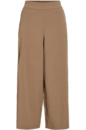 VILA Regular Waist - Wide-leg Trousers