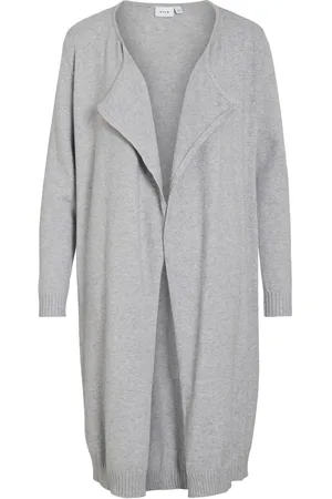 VILA Long Open Cardigan