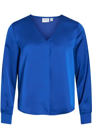 VILA Long Sleeve V-neck Blouse