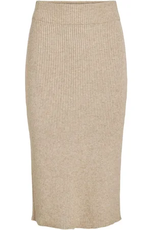 VILA Knitted Pencil Skirt